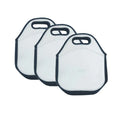 Heat Transfer Printing Picnic Tote Lunch Bag Blanks Sublimation Neoprene Double Layer Lunch Bag
