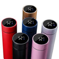 Stainless Steel LED Cup Double Wall Water Bottle Cup Held Portable Temperature Display Tea Infuser Flask