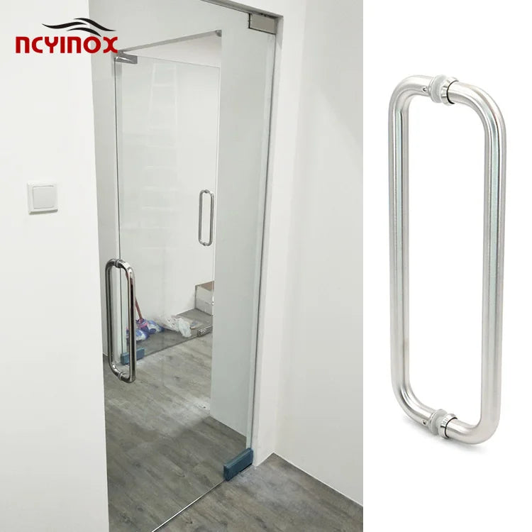 Glass Door Hardware Pull Handle with  Special Type
