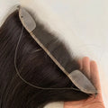 Hd Lace Frontal Hairline Topper Hairpiece for Women Human Forehead Hairline Skin Fringe for Thinning Receding Hairline
