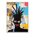 Oil Painting Graffiti Custom Framed Wall Pop Art Painting on Canvas