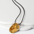Lateefah 2025 Best Selling Simple Unisex Geometric Pendant Stainless Steel Necklace