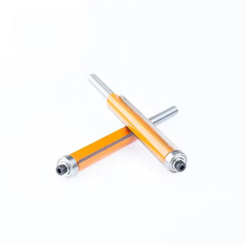 DZ 8mm Shank Tungsten Carbide Pattern Flush Trim Router Bit Customizable OEM Woodworking Milling Cutter