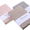 A5/A6 Classic Linen Notebook Hardcover Cloth Linen Journal Custom Design Notebook Daily Planner Notebook
