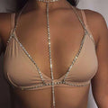 Fashion Rhinestone Body Chain for Women Wholesale N2102297