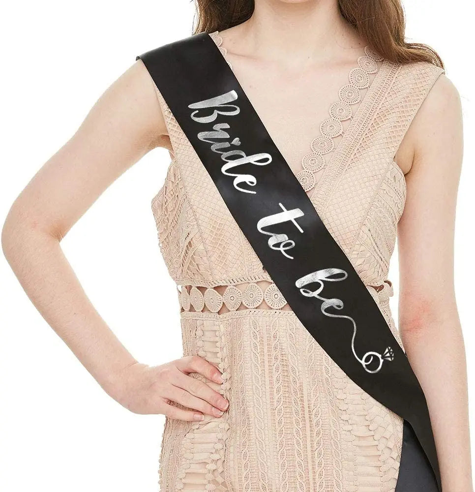 Wholesale Bride to Be Sash - Bachelorette Party Sash Bridal Shower Hen Party Wedding Decorations Party Favors Accessories