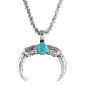 Wholesale Punk Rock Cool Metal Pendant Necklace for Men Stainless Steel Chain with Alloy Material for Wedding Party Jewelry