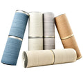 Simple Non-woven Deerskin Velvet 3D Thick Wood Grain Bedroom Living Room TV Background Wallp