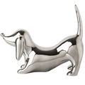 Desktop Ceramic Electroplating Dog Shaped Sculpture Home Art Decoration Desktop Porch TV Cabinet Decorations Ornaments