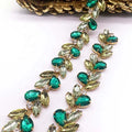 Rhinestone Trim by the Yard Wholesale Bridal Trim Bridal Belt Sew on Rhinestone  Applique