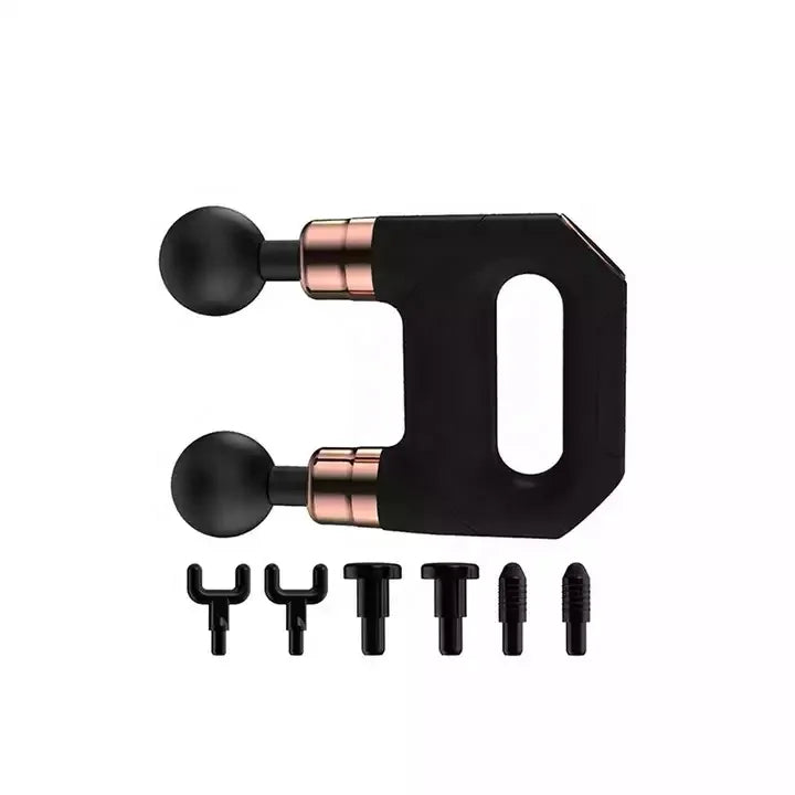 Athlete's Relief Deep Tissue Muscle Massager Gun Double-Head Percussion Body Massage Tool for Relaxation and Therapy