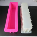 D-0049 1900ml Baking Mold Loaf Soap Silicone Mold Silica Gel Moulds Toast Mousse Cake Tools Swirl 1500ml Soap Mould