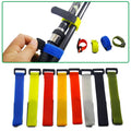 Tic Reusable Fishing Rod Tie Holder Strap Suspenders Fastener Hook Ties Belt Fishing Tackle Accessories