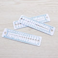 Plastic Knitting Accessories US UK Canada Sizes Crochet Knitting Needle Gauge Inch Sewing Ruler