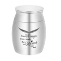 Customizable Stainless Steel Pet Cremation Urn Small Animal Memorial Casket for Outdoor or Office Use