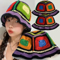 New Custom Summer Autumn Beach Hat Women High Quality Handmade Crochet Adjustable Bucket Soft Common Fashionable Style