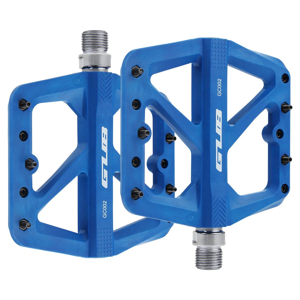 GUB GC002 Nylon Foot Bicycle Pedals DU Bearing Pedal for Outdoor Riding MTB Road Bike Part Pedal