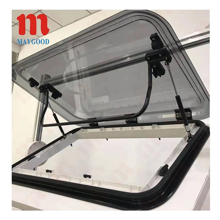 960x650mm High Quality 4R70 RV Motorhome Trailer Camper Caravan Skylight With Curtain and Flynet