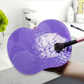 Silicone Makeup Brush Cleaning Pad & Scrubber Board-Brush Cleaner Mat for Commercial & Home Use