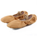 Factory Direct Girls Professional Ballet Pointe Shoes New Style Satin with Genuine Leather Lining Soft Cotton Canvas Sole