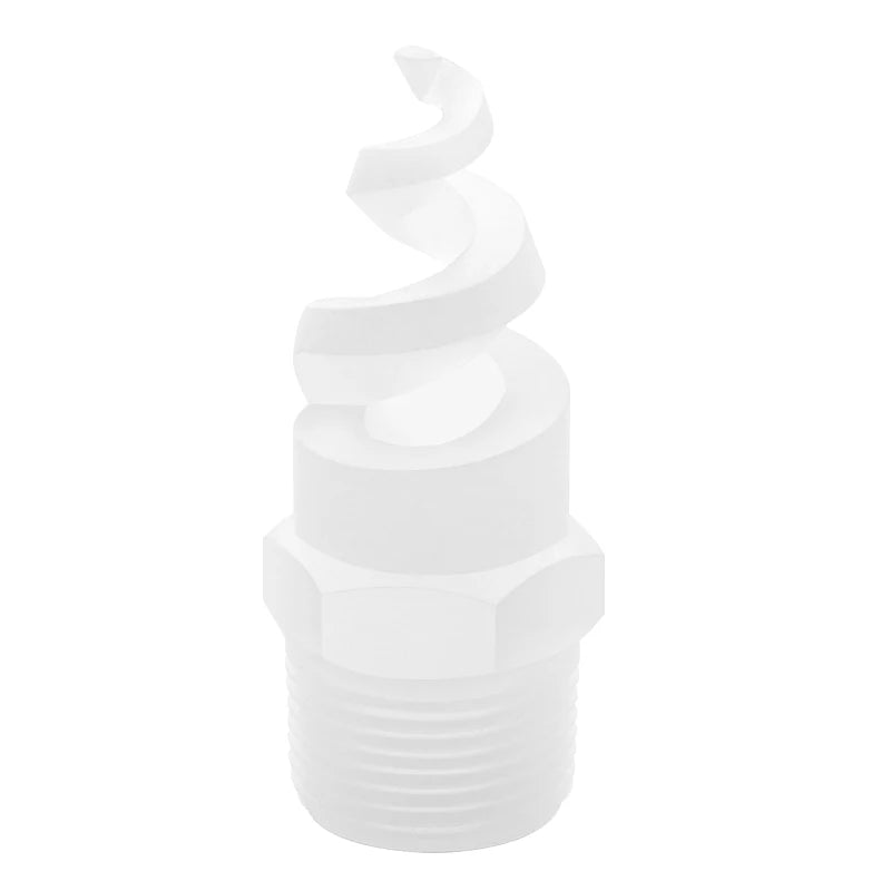 BYCO PP Spiral Pigtail Full Cone Nozzlespiral Jet Spray Nozzle