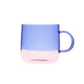 Customizable Glass Cup Creative Glass Cups Heat Resistant Milk Coupe Transparent Mugs With Handle Coffee Cup Cute Water Bottles