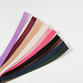 25Yards 2cm 2.4CM Adhesive Grosgrain Ribbon Strips As the Ends of Headband Sticky Tapes Ribbed Band for DIY Hairbands Tips