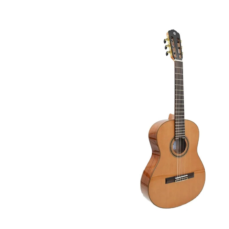 K-210 High Quality 3/4 Size 36 Inch Top Solid Cedar & Mahogany Handmade Classical Guitar