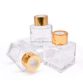 Wholesale Empty Container Reed Diffuser Glass Bottle With Silver Gold Black Lid for air Cleaner