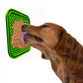 Zmaker Dog Lick Pad Silicone Pet Bathing Slow Feeder Lick Mat With Strong Suction Dog Lick Mat