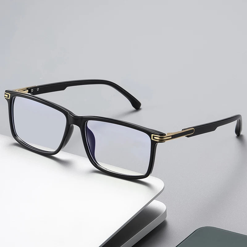 New Trendy TR90 Optical Frames Quality Eyeglasses 2-Year Warranty Blue Light Blocking UV400 Protection 6 Colors Spring Hinge