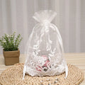 Creative Lace White Bags Small Jewelry Gift Packaging Bag Daily Necessities Cosmetics Drawstring Pouch