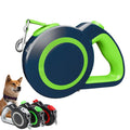 One Touch Quick Lock Anti-Slip Handle Durable Luxury Dog Leash Heavy Duty Reflective Nylon Tape Lead Retractable Dog Leash