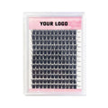 New Design Diy Lash Kit Segment Eyelash 20d 30d 40d Individual Cluster Silk Fluffy Fans Knot Free Lashes Diy Eyelash Extension