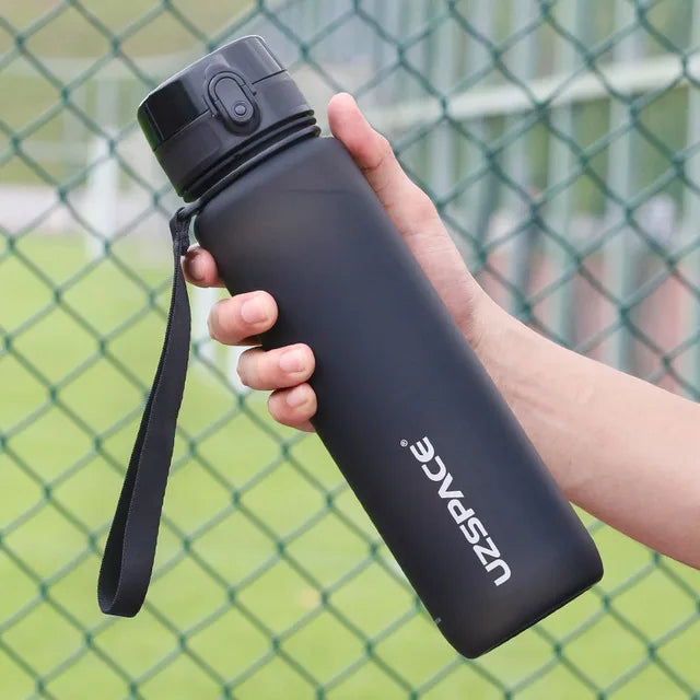 32oz Motivational Fitness Sports Water Bottle With Time Marker BPA Free Tritan Plastic Leakproof Flip Top for Gym Outdoor