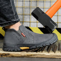 For Welder Safety Boots Non-Slip Rubber Sole Steel Toe Anti-Piercing for Winter Summer Autumn