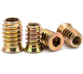 M4 M5 M6 M8 M10 Steel Galvanized Furniture Embedded Nut Hex Drive Threaded Inserts Nuts