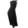 Male Latin Dance National Standard Ballroom Pant Modern Adult Black Dance Pants