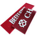 High Quality Custom Branded Soft PVC Rubber Bar Runner Logo Bar Mat Plastic Bar Accessories