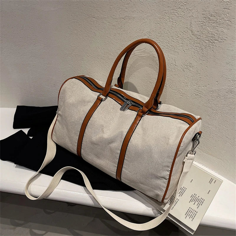 Factory Custom Large Capacity Durable Portable Outdoor Travel Clothes Organizer Weekender Duffle Bag