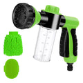 Hot Outdoor Foam Water Gun Pet Shower Sprayer Eco-Friendly Dog Bath Brush for Bathroom Use Made of Plastic and Rubber