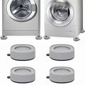 Washing Machine Anti Vibration Bumper Reusable Furniture Feet Protection Covers for Chair Leg Floor Protectors With Non- Pads