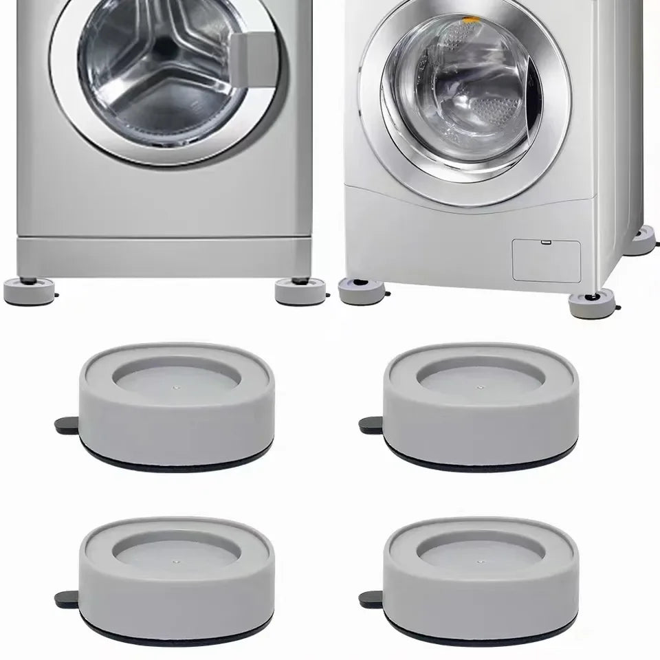 Washing Machine Anti Vibration Bumper Reusable Furniture Feet Protection Covers for Chair Leg Floor Protectors With Non- Pads
