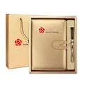 Custom Logo Gift Corporate Giveaway Business Souvenir Notebook Pen Gift Set