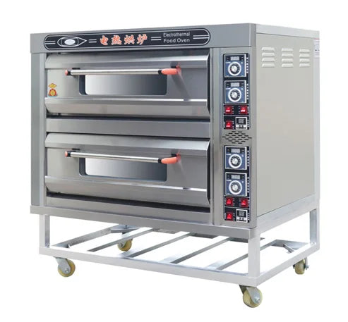 Teglie Per Pizza a Forno 70*60 Steam Hotplate Grill Electric Bread Oven Electric Convection Oven Bakery Equipment Baking Oven