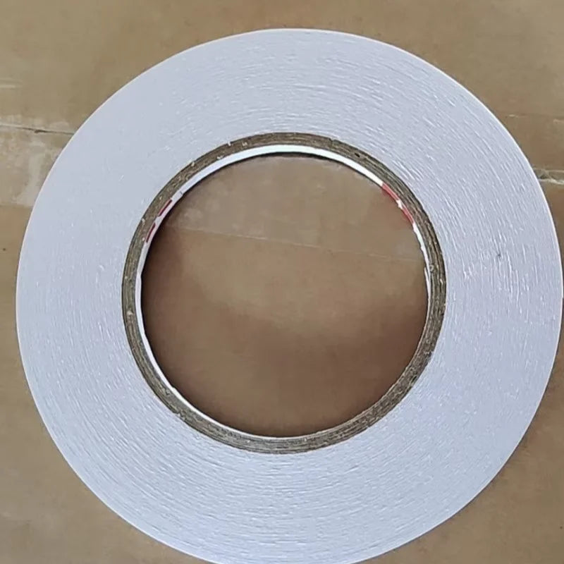 Wholesale Strong Self-Adhesive High Temperature Acrylic Solvent Glue Multi-Size Double Sided Tissue Paper Tape Roll  for Masking