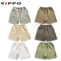 Unisex Custom High Street Summer Breathable Gym Polyester/Cotton Drawstring Closure LUXE Brand Mid Waist European Shorts Knee