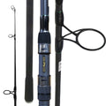 In Stock 2 Section Carp Fishing Rod Black 10ft Fuji Reel Seat High Carbon Carp Fishing Rod Telescopic Rod Carp Fishing