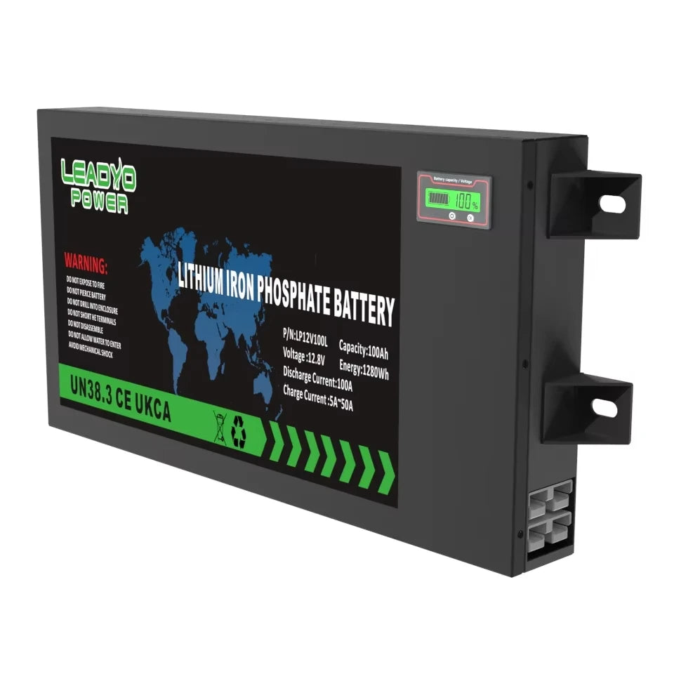 Slimline 12V 100Ah-200Ah LiFePO4 Battery Pack for 4WD 4X4 Off-Road Vehicles & RV 12.8V LFP Lithium Ion Pack Product Category