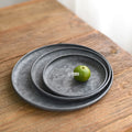 Old Wrought Iron Storage Plate Vintage Iron Plate INS Style Home Decoration Still Life Food Shooting Iron Plate